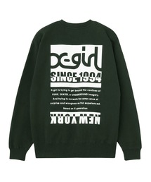 X-girl トレーナー　グレー　未使用品 X-girl｜エックスガールのスウェット（グレー/灰色系）通販