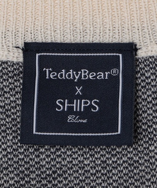 SHIPS Colors（シップス カラーズ）の「SHIPS Colors:〈洗濯機可能〉TeddyBear(R) 12ゲージ ニット◇（ニット/セーター・メンズ・オフホワイト/ダークグレー/ネイビー/ベージュ・X-LARGE/LARGE/MEDIUM/SMALL）」の12枚目の写真