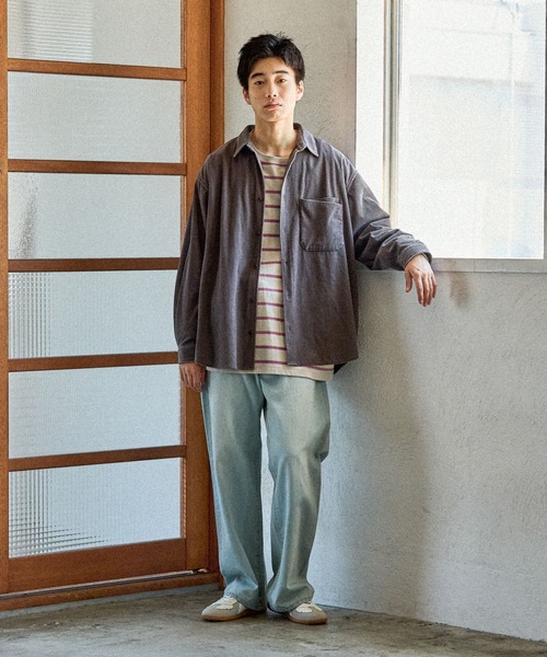 50s コーデュロイシャツ 鬼フェード 50s コーデュロイシャツ 鬼フェード