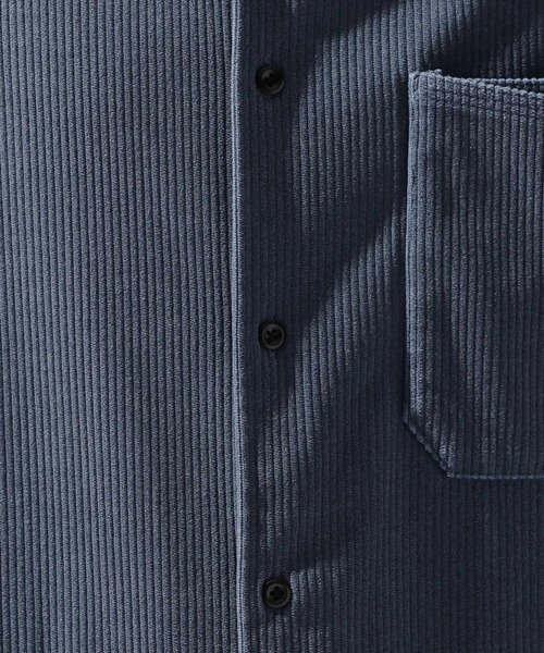 niko and...(ニコアンド)の「フェードコーデュロイシャツ(シャツ/ブラウス・メンズ・ブルー/チャコール/ブラウン・LARGE/MEDIUM)」の16枚目の写真