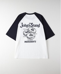 Other(ソノタ)【メンズ】ラグランスリーブフードプリントTシャツ