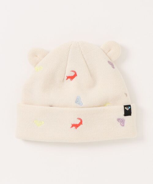ROXY(ロキシー)の「MINI SNOWMOON BEANIE /ロキシーキッズニット帽・ビーニー(ニットキャップ/ビーニー・キッズ・ブラック・FREE)」の3枚目の写真