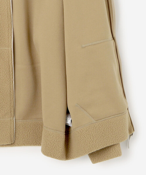 DANTON(ダントン)の「DANTON | ポーラテック(R) ボアフリースジップパーカー MEN(パーカー・メンズ・ベージュ/ブラック・42/40)」の14枚目の写真