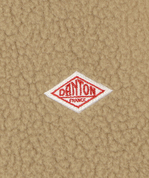 DANTON(ダントン)の「DANTON | ポーラテック(R) ボアフリースジップパーカー MEN(パーカー・メンズ・ベージュ/ブラック・42/40)」の16枚目の写真
