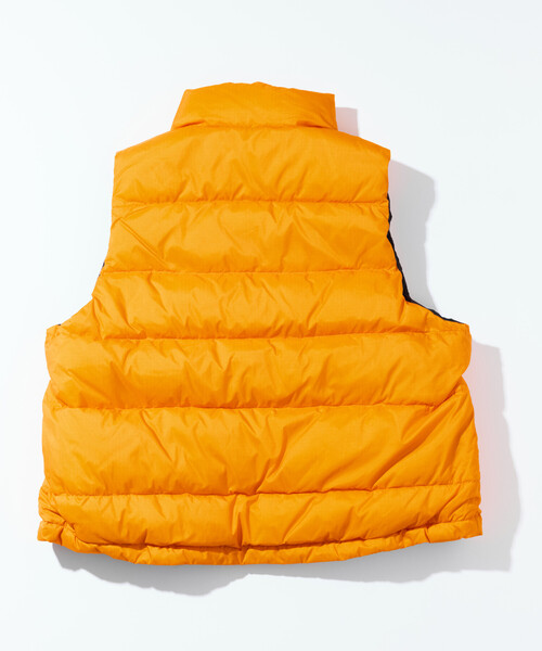 FREAK'S STORE(フリークスストア)の「NAUTICA/ノーティカ 700FP ヴィンテージライク ダウンベスト(ダウンベスト・レディース・ブラック/オレンジ・フリ-)」の3枚目の写真