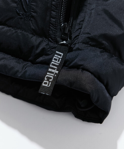 FREAK'S STORE(フリークスストア)の「NAUTICA/ノーティカ 700FP ヴィンテージライク ダウンベスト(ダウンベスト・レディース・ブラック/オレンジ・フリ-)」の10枚目の写真