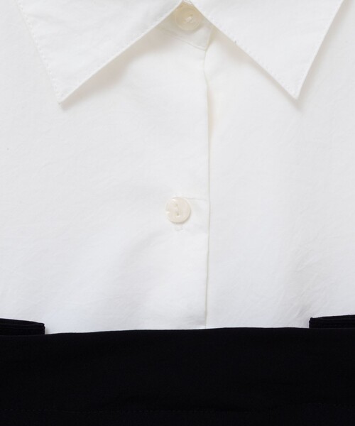 NOLLEY’S(ノーリーズ)の「《セットアップ対応》ウォッシャブルビスチェ風切替シャツ(シャツ/ブラウス・レディース・ホワイト系その他2・38)」の16枚目の写真