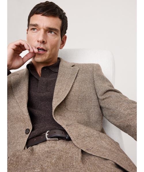 Banana Republic（バナナリパブリック）の「イタリアン ウールブレンド スーツジャケット（スーツジャケット・メンズ・グレー系その他・38/42/40/36/34）」の4枚目の写真