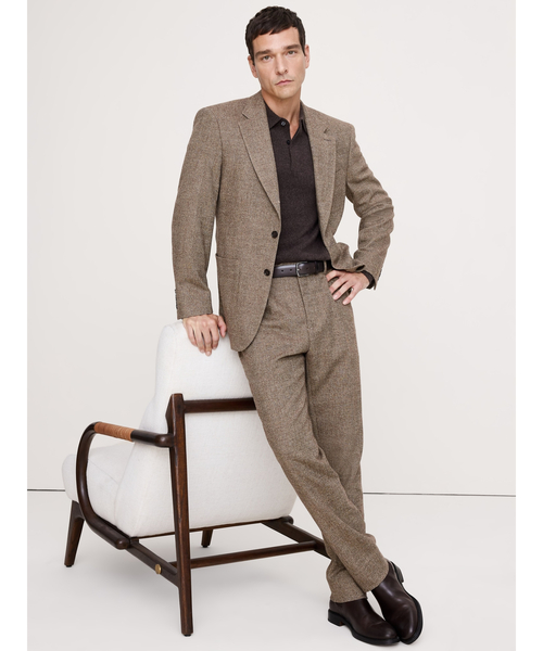 Banana Republic（バナナリパブリック）の「イタリアン ウールブレンド スーツジャケット（スーツジャケット・メンズ・グレー系その他・38/42/40/36/34）」の6枚目の写真