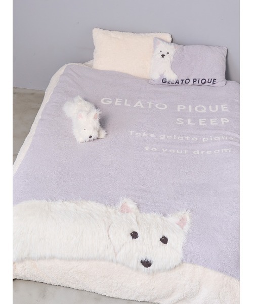 Sleep】ウエスティ ジャガードマルチカバー（寝具）｜gelato pique