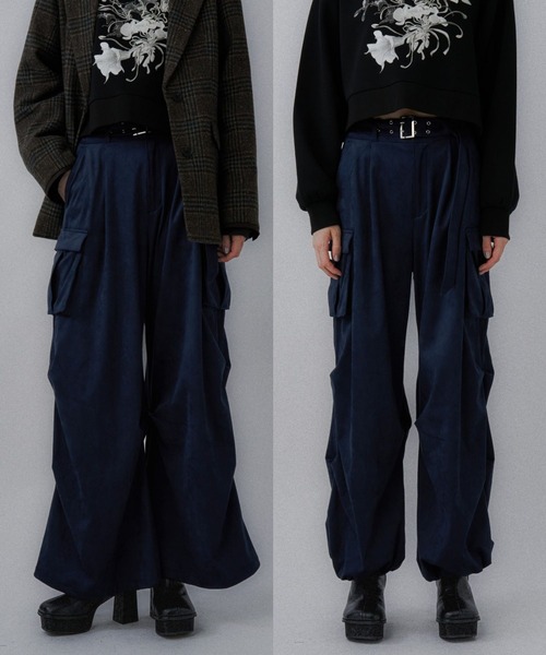 セール】ベーシックワイドカーゴパンツ(HARE)（カーゴパンツ）｜HARE