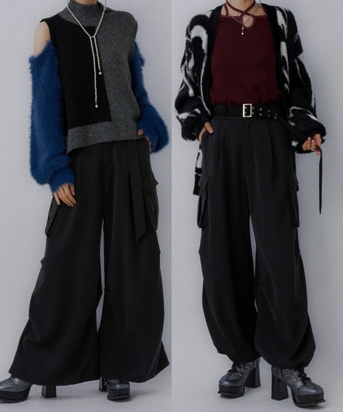 ベーシックワイドカーゴパンツ(HARE)（カーゴパンツ）｜HARE（ハレ）の