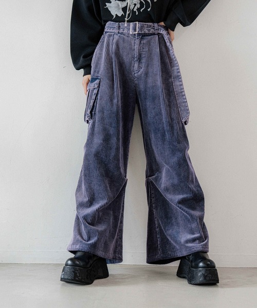 セール】ベーシックワイドカーゴパンツ(HARE)（カーゴパンツ）｜HARE