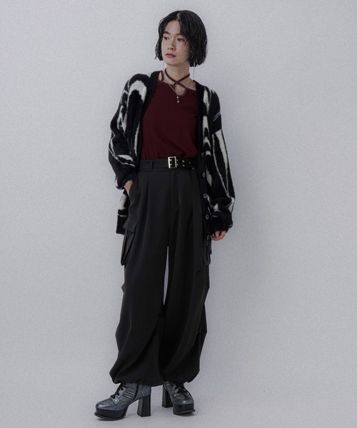 セール】ベーシックワイドカーゴパンツ(HARE)（カーゴパンツ）｜HARE