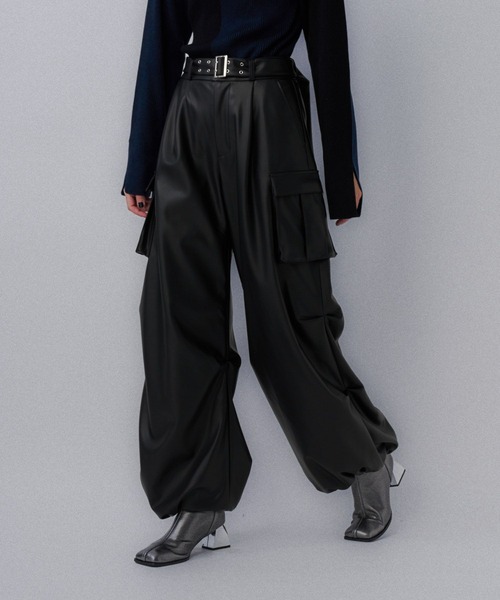 【美品】HARE ベーシックワイドカーゴパンツ ベーシックワイドカーゴパンツ(HARE)（カーゴパンツ）｜HARE（ハレ）の