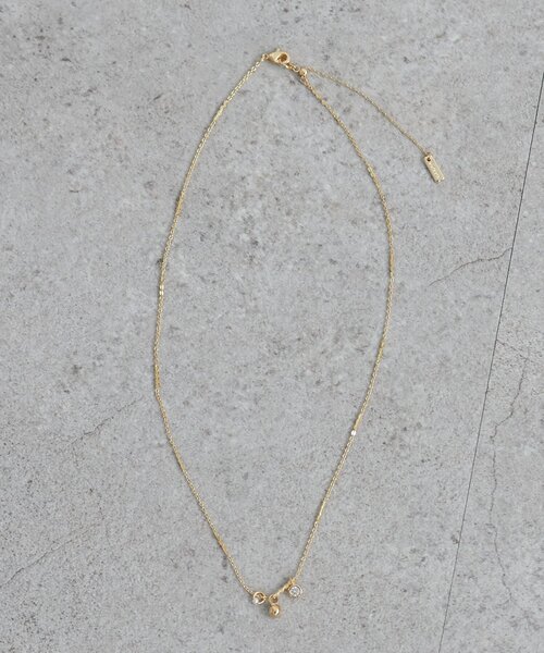 DISCOAT（ディスコート）の「【GOLDY】マルチプチチャームネックレス（ネックレス・レディース・ゴールド/シルバー系その他/シルバー・FREE）」の3枚目の写真