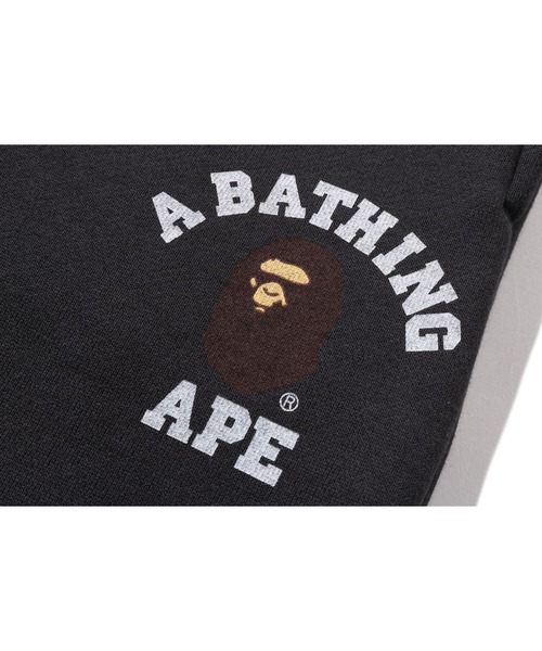 A BATHING APE(アベイシングエイプ)の「COLLEGE SWEAT PANTS(スウェットパンツ・キッズ・グレー/チャコール・150/160)」の6枚目の写真