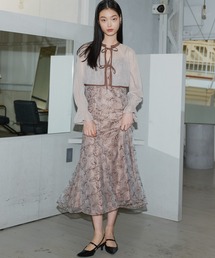 【2WAY】ダブルリボンボレロセットドレス / double ribbon bolero set dress