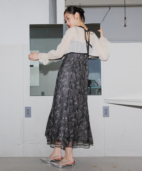 セール】【2WAY】ダブルリボンボレロセットドレス / double ribbon