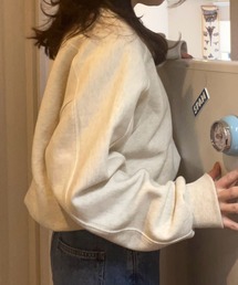 裏起毛シンプルスウェット