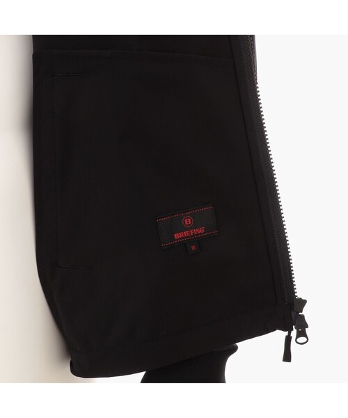 BRIEFING（ブリーフィング）の「【BRIEFING GOLF／ブリーフィングゴルフ】MS WIND DRIZZLER JACKET（ブルゾン・メンズ・ブラック/ベージュ/オリーブ・L/M/XL/S）」の12枚目の写真