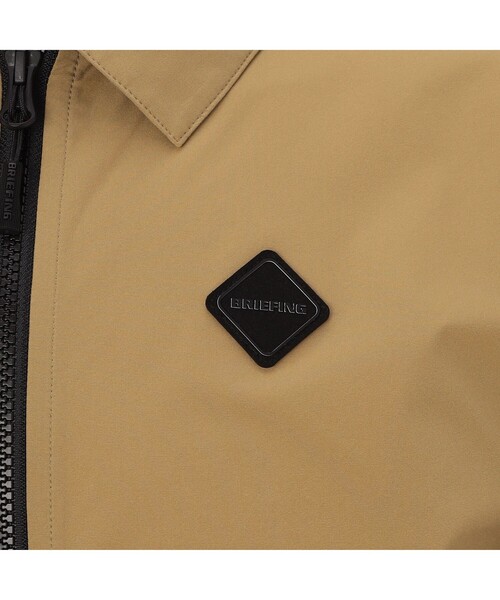 BRIEFING（ブリーフィング）の「【BRIEFING GOLF／ブリーフィングゴルフ】MS WIND DRIZZLER JACKET（ブルゾン・メンズ・ブラック/ベージュ/オリーブ・L/M/XL/S）」の17枚目の写真