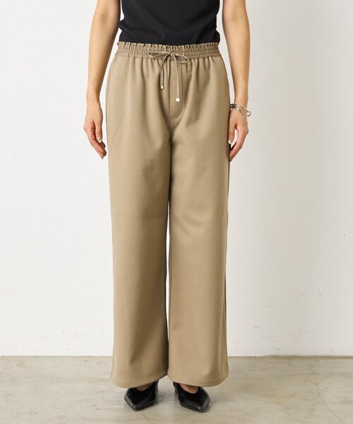 Jena espace merveilleux(ジェナ エスパスメルヴェイユ)の「ウォームサテン切替イージーパンツ(その他パンツ・レディース・カーキ/アイボリー/チャコールグレー・FREE)」の10枚目の写真