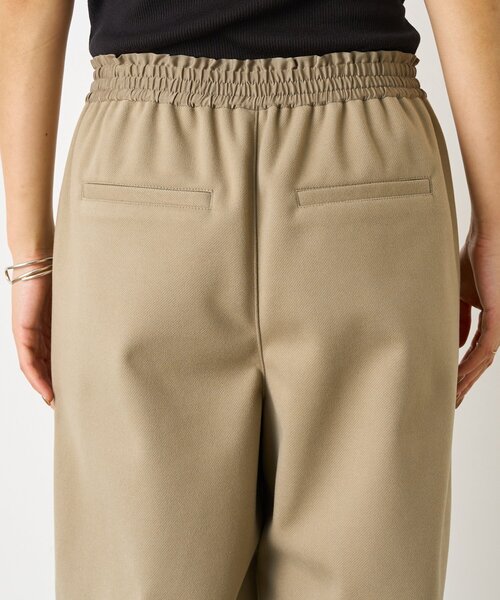 Jena espace merveilleux(ジェナ エスパスメルヴェイユ)の「ウォームサテン切替イージーパンツ(その他パンツ・レディース・カーキ/アイボリー/チャコールグレー・FREE)」の7枚目の写真