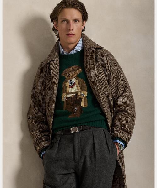 POLO RALPH LAUREN（ポロ ラルフ ローレン）の「Polo ベア セーター（ニット/セーター・メンズ・グリーン系2・XS/XL/L/M/S）」の6枚目の写真