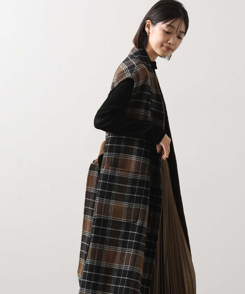 Risley(リズレー)の「CKリバーシブルジレ(その他アウター・レディース・ブラウン・FREE)」の22枚目の写真