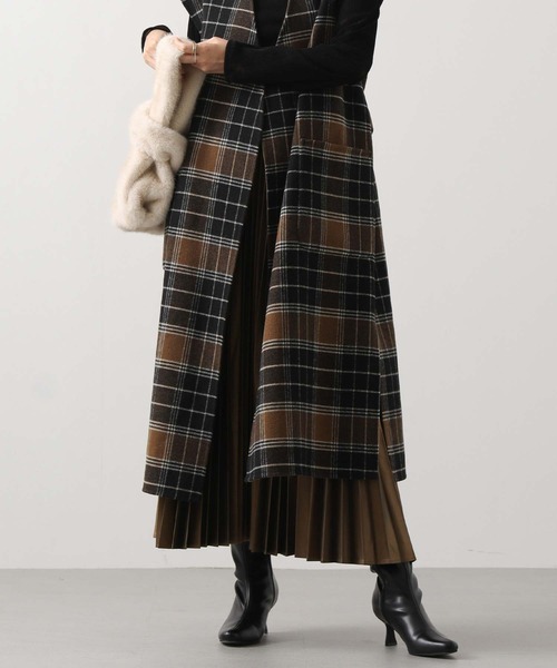 Risley(リズレー)の「CKリバーシブルジレ(その他アウター・レディース・ブラウン・FREE)」の11枚目の写真