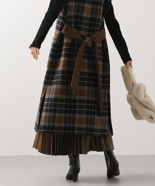 Risley(リズレー)の「CKリバーシブルジレ(その他アウター・レディース・ブラウン・FREE)」の17枚目の写真