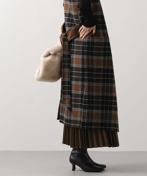 Risley(リズレー)の「CKリバーシブルジレ(その他アウター・レディース・ブラウン・FREE)」の7枚目の写真