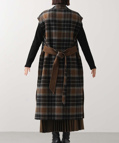 Risley(リズレー)の「CKリバーシブルジレ(その他アウター・レディース・ブラウン・FREE)」の18枚目の写真