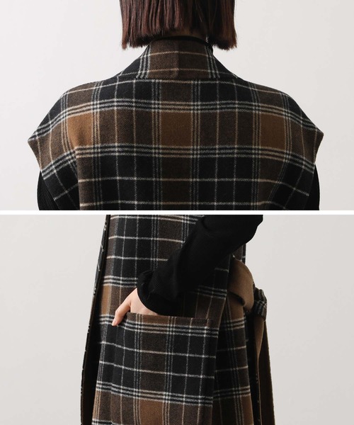 Risley(リズレー)の「CKリバーシブルジレ(その他アウター・レディース・ブラウン・FREE)」の5枚目の写真