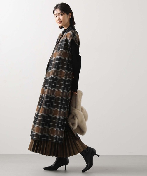 Risley(リズレー)の「CKリバーシブルジレ(その他アウター・レディース・ブラウン・FREE)」の14枚目の写真