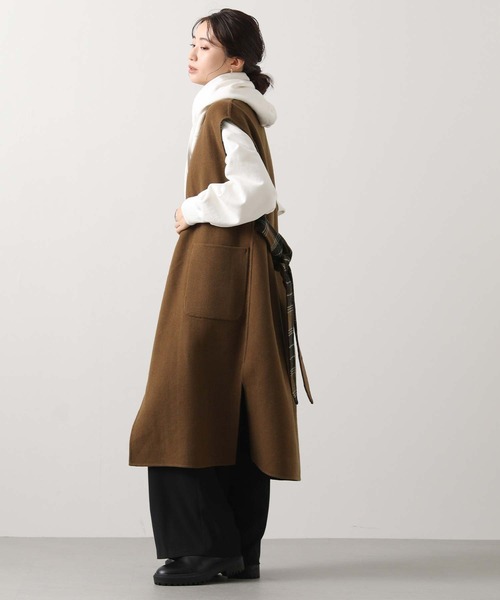 Risley(リズレー)の「CKリバーシブルジレ(その他アウター・レディース・ブラウン・FREE)」の21枚目の写真