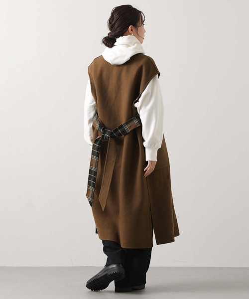 Risley(リズレー)の「CKリバーシブルジレ(その他アウター・レディース・ブラウン・FREE)」の13枚目の写真