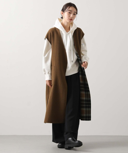 Risley(リズレー)の「CKリバーシブルジレ(その他アウター・レディース・ブラウン・FREE)」の15枚目の写真