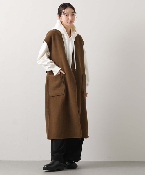 Risley(リズレー)の「CKリバーシブルジレ(その他アウター・レディース・ブラウン・FREE)」の9枚目の写真