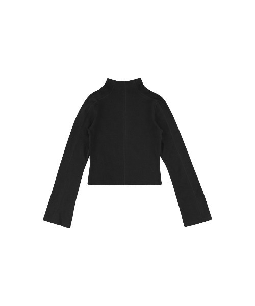 ALEXIA STAM（アリシアスタン）の「Wellness High Neck Rib Long Sleeve Tee /ハイネック長袖T（Tシャツ/カットソー・レディース・ブラック/グレー/ネイビー・FREE）」の7枚目の写真
