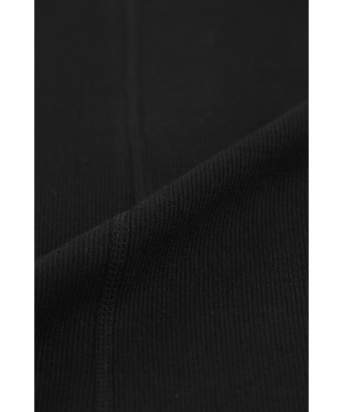 ALEXIA STAM（アリシアスタン）の「Wellness High Neck Rib Long Sleeve Tee /ハイネック長袖T（Tシャツ/カットソー・レディース・ブラック/グレー/ネイビー・FREE）」の9枚目の写真