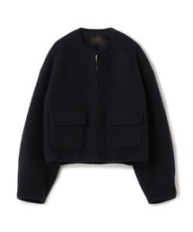 ♥美品 TOMORROWLAND COLLECTION ジップアップブルゾン セール】 クロッケフラワー ジップアップブルゾン （ブルゾン