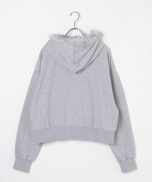 3.3 Field Trip (3.3フィールドトリップ)の「3.3 Field Trip/ファー付きフードジップ(ウラケ)(パーカー・レディース・カーキ/ブラック/グレー・FREE)」の5枚目の写真