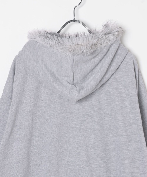 3.3 Field Trip (3.3フィールドトリップ)の「3.3 Field Trip/ファー付きフードジップ(ウラケ)(パーカー・レディース・カーキ/ブラック/グレー・FREE)」の12枚目の写真