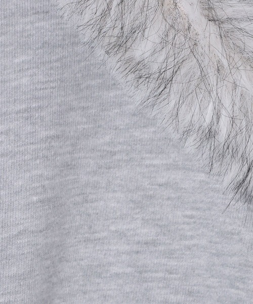 3.3 Field Trip (3.3フィールドトリップ)の「3.3 Field Trip/ファー付きフードジップ(ウラケ)(パーカー・レディース・カーキ/ブラック/グレー・FREE)」の13枚目の写真