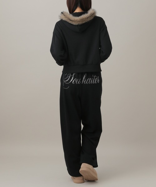 3.3 Field Trip (3.3フィールドトリップ)の「3.3 Field Trip/ファー付きフードジップ(ウラケ)(パーカー・レディース・カーキ/ブラック/グレー・FREE)」の17枚目の写真