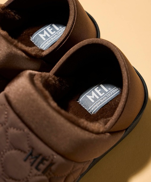 MEI（メイ）の「【 MEI / メイ 】メンズ2WAYモックシューズ ★アクリルチャーム付き★（スリッポン・メンズ・ブラック/ブラウン/グレー・S/M/L）」の6枚目の写真