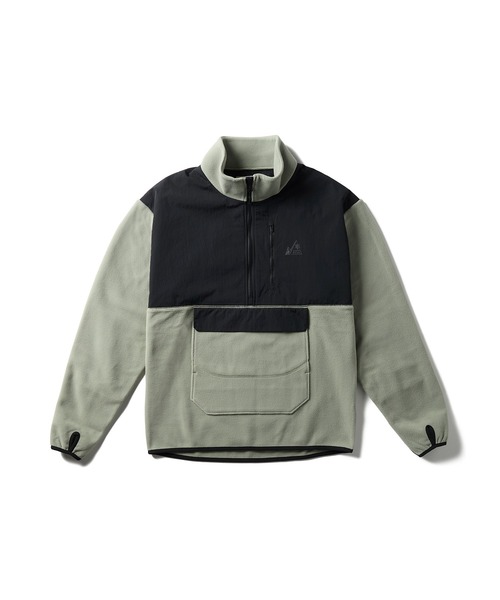 Snow Peak(スノーピーク)の「MofM Fleece Pullover フリース プルオーバー / SnowPeak × mountainofmoods(その他アウター・メンズ・ブラック/グレイッシュベージュ・XL/L/M/S)」の21枚目の写真
