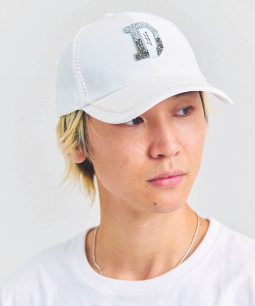 GALLIS ADDICTION（ガリスアディクション）の「GA RHINESTONE-D CAP（キャップ・メンズ・ブラック/ホワイト/ピンク・FREE）」の16枚目の写真